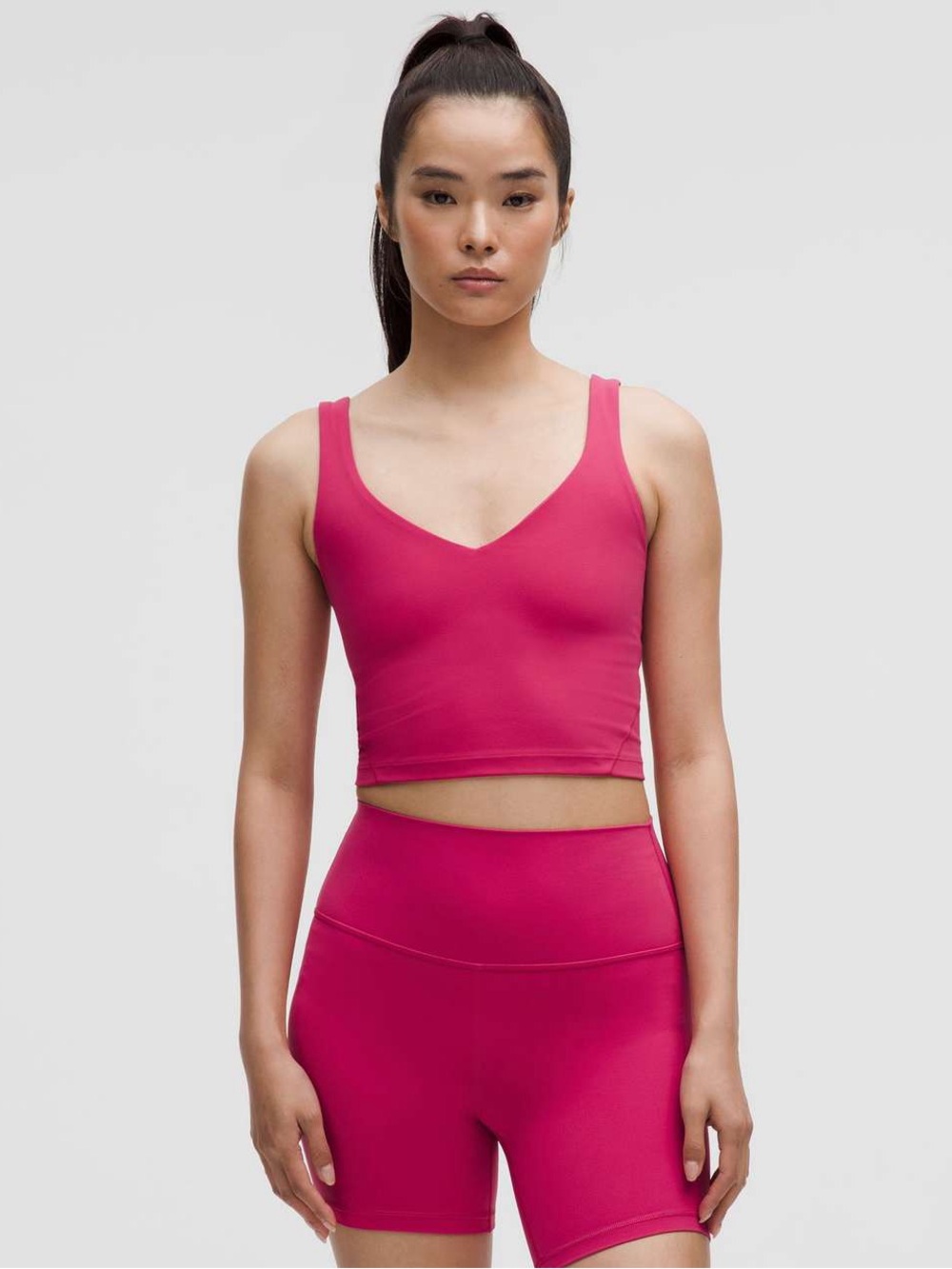 lululemon athletica raspberry Coulis align tank, size 4